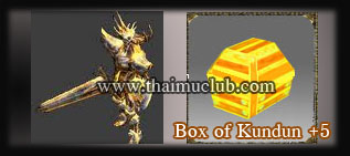 Golden Iron Knight Box of Kundun +5